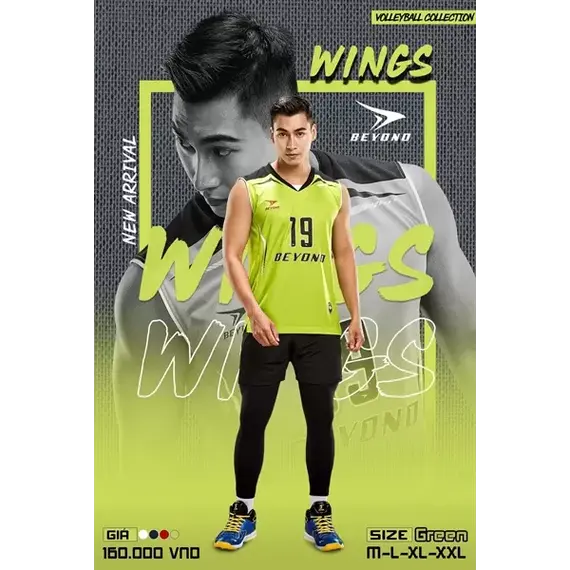 BÓNG CHUYỀN NAM WINGS BEYONO