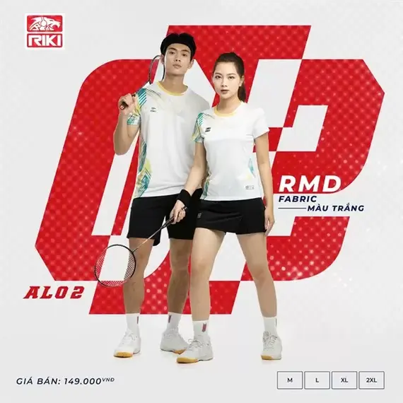 ÁO CẦU LÔNG NỮ AL02 RIKI