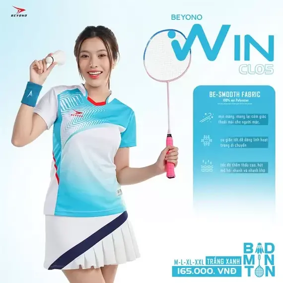 ÁO CẦU LÔNG NỮ CL05 BEYONO