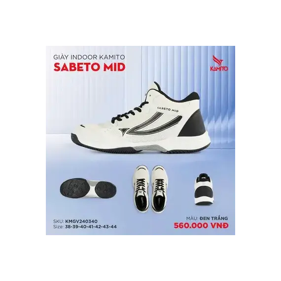GIÀY KAMITO SABETO INDOOR (CỔ MID)