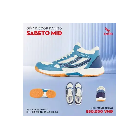 GIÀY KAMITO SABETO INDOOR (CỔ MID)