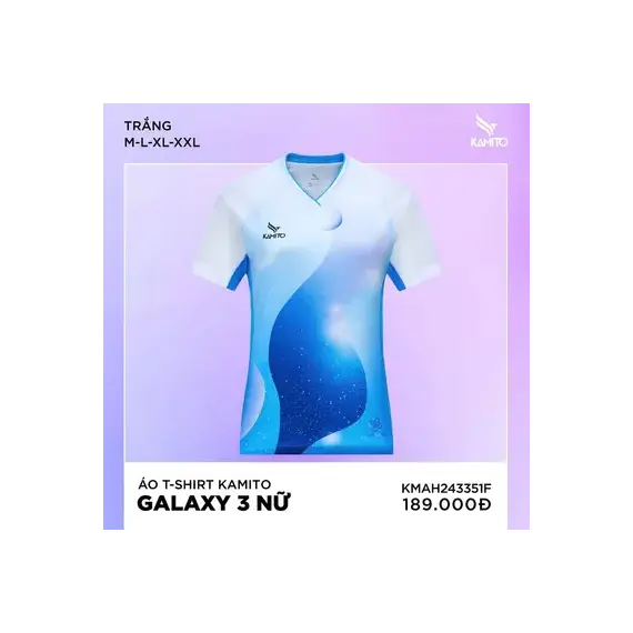 ÁO T-SHIRT KAMITO GALAXY 3 NỮ