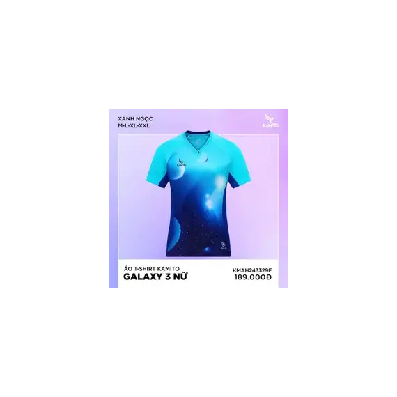 ÁO T-SHIRT KAMITO GALAXY 3 NỮ