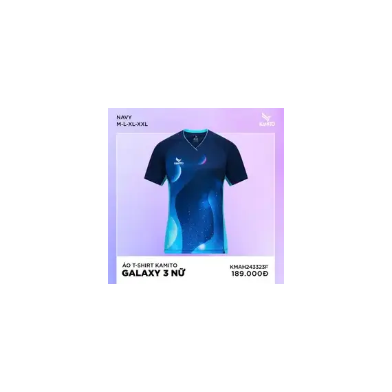 ÁO T-SHIRT KAMITO GALAXY 3 NỮ