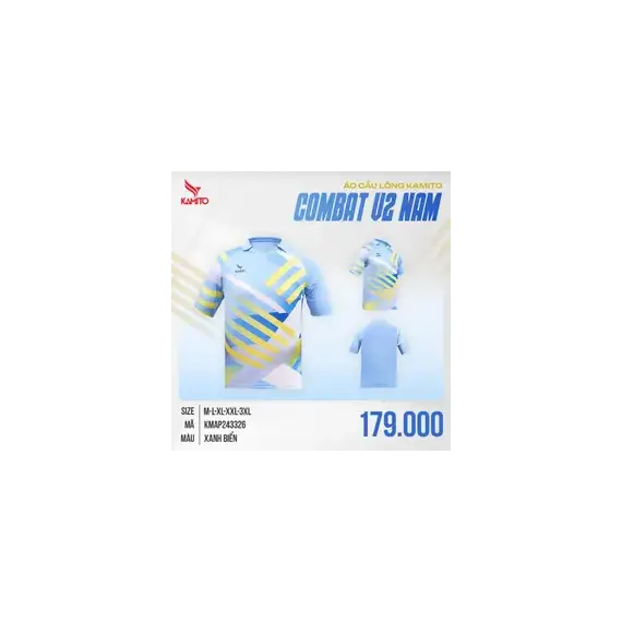 ÁO THỂ THAO KAMITO COMBAT V2 NAM