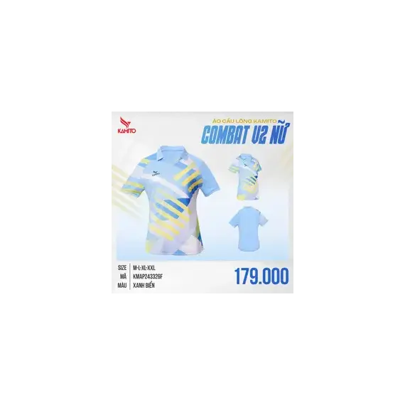 ÁO THỂ THAO KAMITO COMBAT V2 NỮ