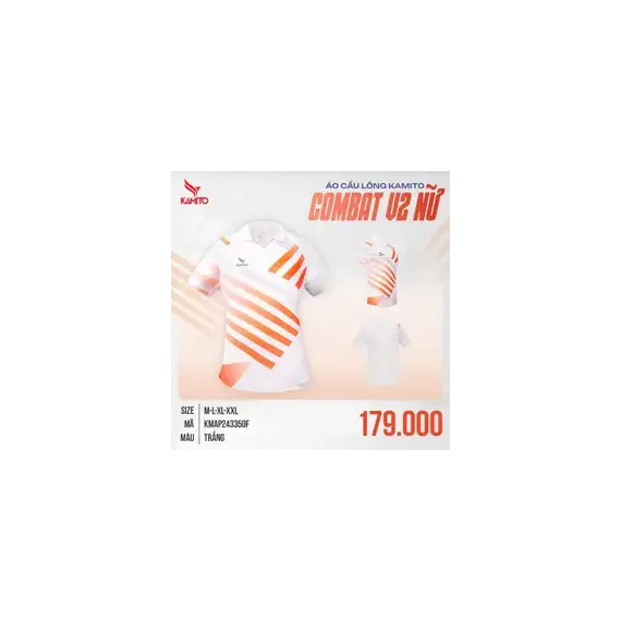 ÁO THỂ THAO KAMITO COMBAT V2 NỮ