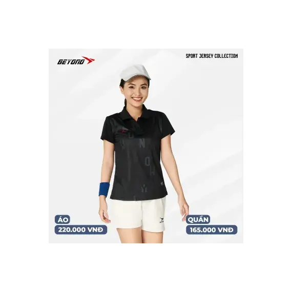 ÁO CẦU LÔNG CB03 HYPE NỮ BEYONO