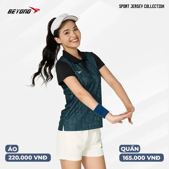 ÁO CẦU LÔNG CB03 HYPE NỮ BEYONO