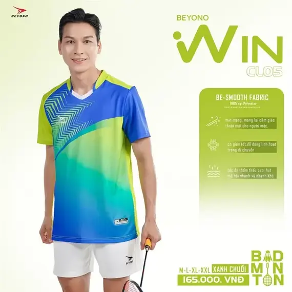 ÁO CẦU LÔNG NAM CL05 BEYONO