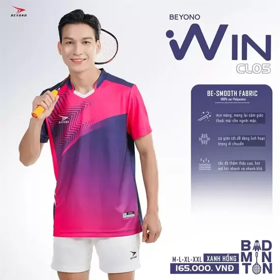 ÁO CẦU LÔNG NAM CL05 BEYONO