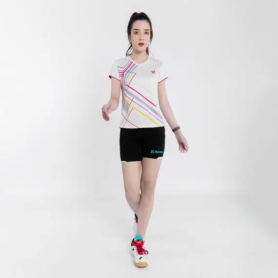 ÁO THỂ THAO NỮ HERMOD BASIC 03 CỔ TIM ( BA03 )