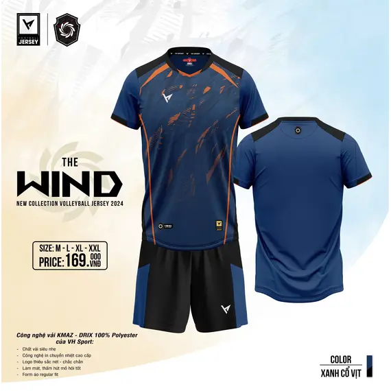 QA BÓNG CHUYỀN WIND NAM VH