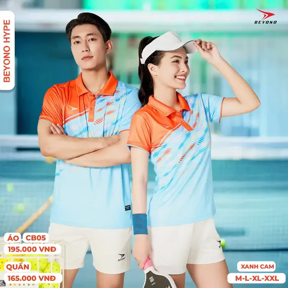 ÁO CẦU LÔNG CB05 HYPE NAM BEYONO