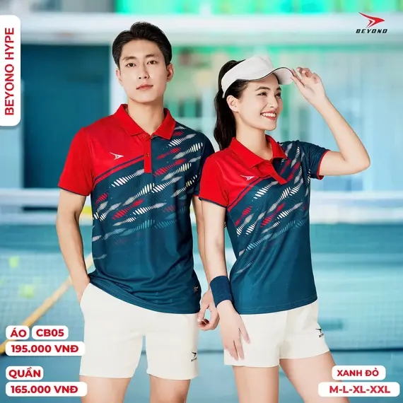 ÁO CẦU LÔNG CB05 HYPE NỮ BEYONO