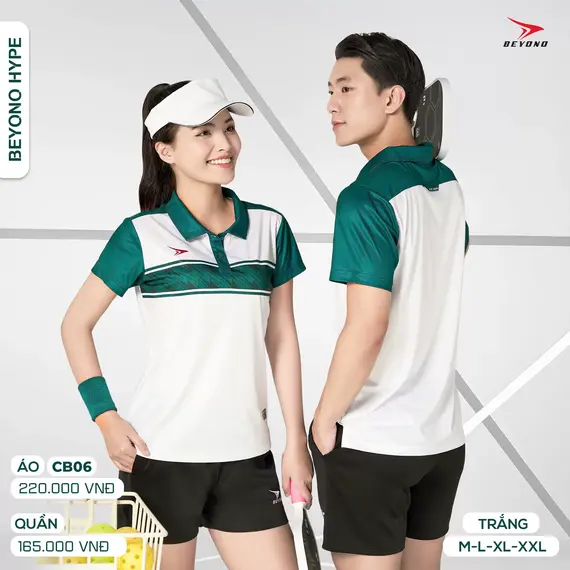 ÁO CẦU LÔNG CB06 HYPE NAM BEYONO