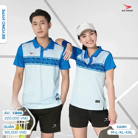 ÁO CẦU LÔNG CB06 HYPE NAM BEYONO