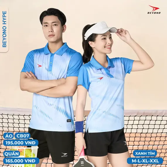 ÁO CẦU LÔNG CB07 HYPE NỮ BEYONO