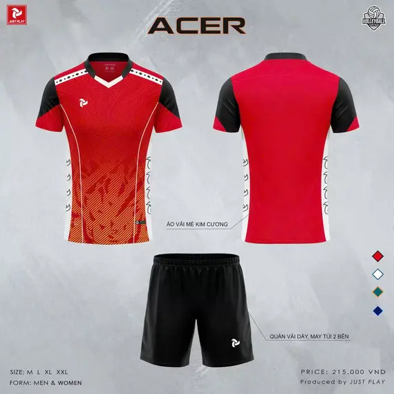 QA BÓNG CHUYỀN NỮ ACER JP