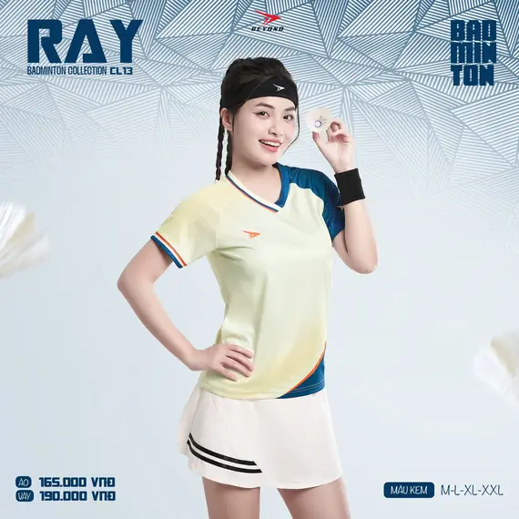 ÁO CẦU LÔNG NỮ RAY CL13 BEYONO