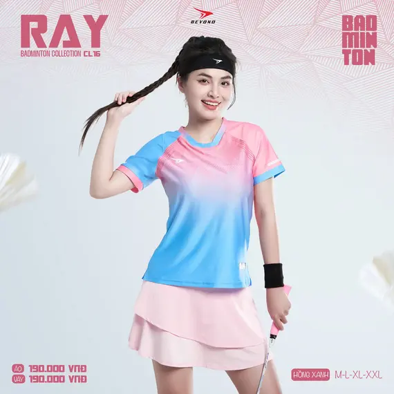 ÁO CẦU LÔNG NỮ RAY CL16 BEYONO