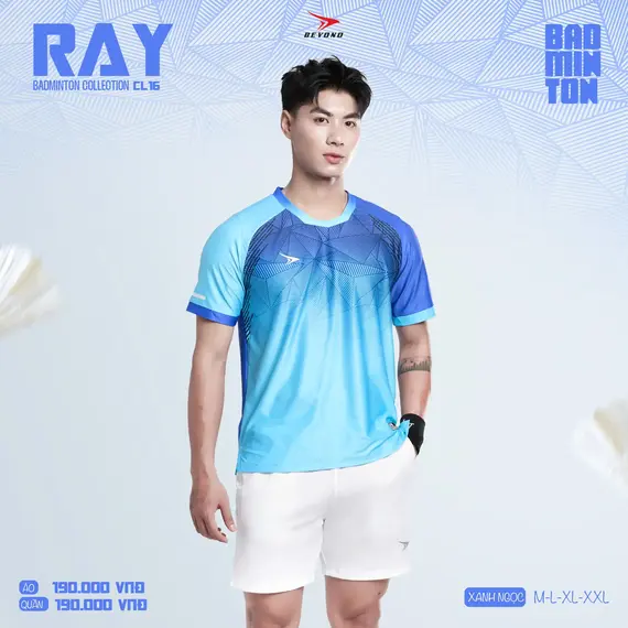 ÁO CẦU LÔNG NAM RAY CL16 BEYONO