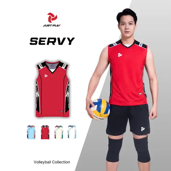 QA BÓNG CHUYỀN NAM SERVY JP