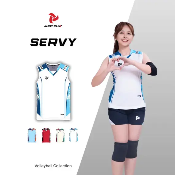 QA BÓNG CHUYỀN NỮ SERVY JP