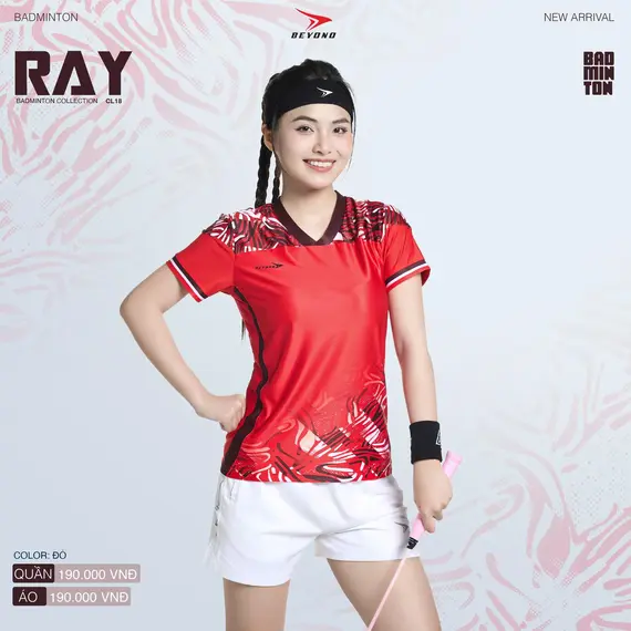 ÁO CẦU LÔNG NỮ RAY CL18 BEYONO