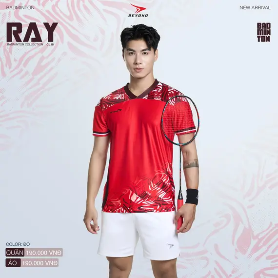 ÁO CẦU LÔNG NAM RAY CL18 BEYONO