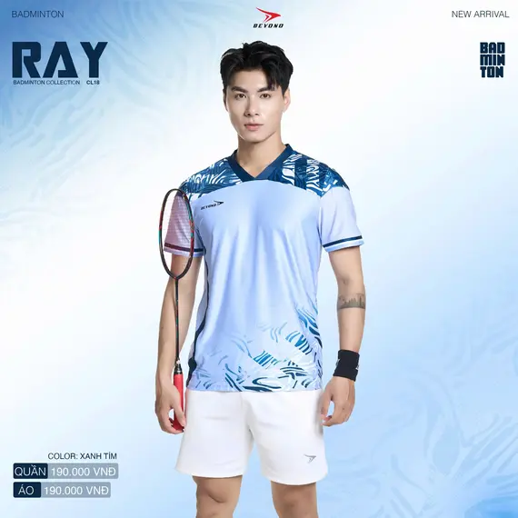 ÁO CẦU LÔNG NAM RAY CL18 BEYONO