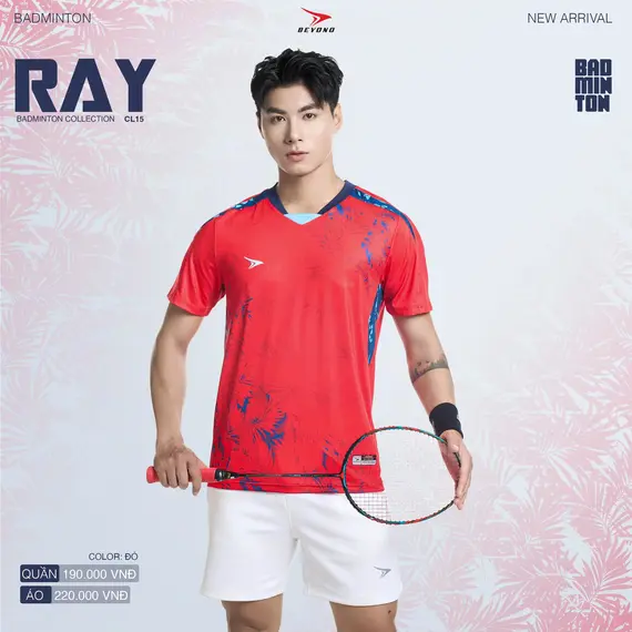 ÁO CẦU LÔNG NAM RAY CL15 BEYONO