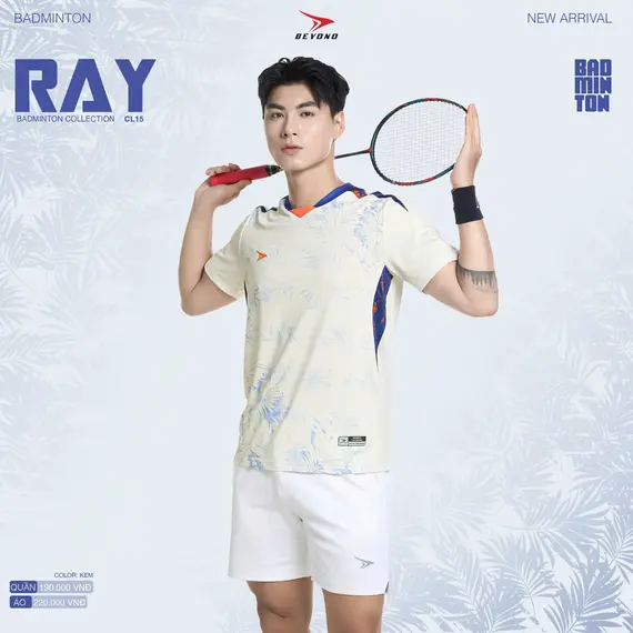 ÁO CẦU LÔNG NAM RAY CL15 BEYONO