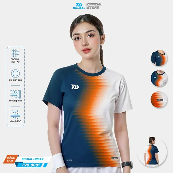 ÁO THỂ THAO LUMAR NỮ PICKLEBALL, CẦU LÔNG BULBAL