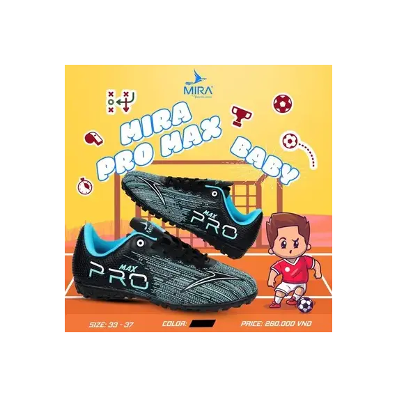 GIÀY MIRA PRO MAX TF TRẺ EM