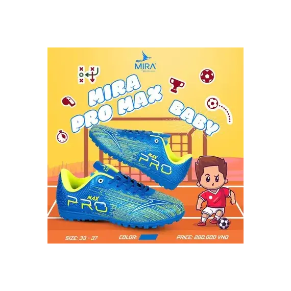 GIÀY MIRA PRO MAX TF TRẺ EM