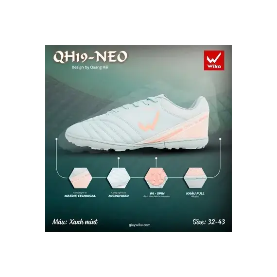 GIÀY WIKA QH19 NEO 2 TRẺ EM