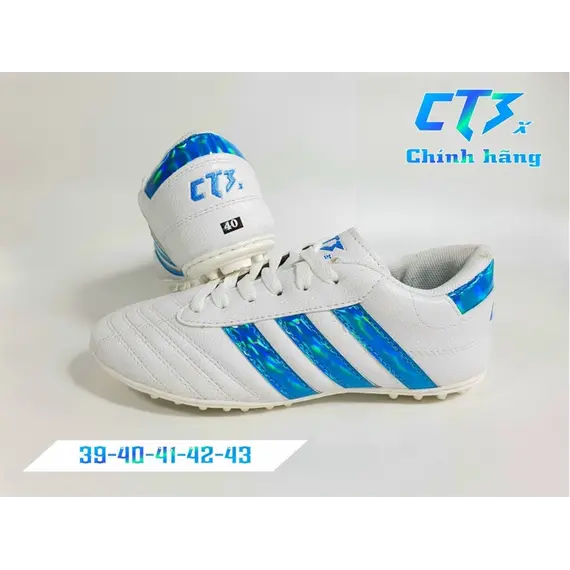 GIÀY 3 SỌC CT3X XANH YA