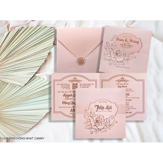 DQ-2350-HỒNG NHẠT CAMAY