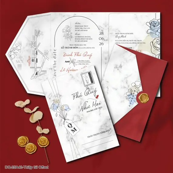 DQ-25A42 THIỆP TÚI OFFSET