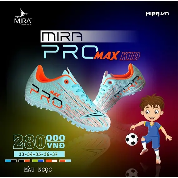 GIÀY MIRA PROMAX TRẺ EM NGỌC
