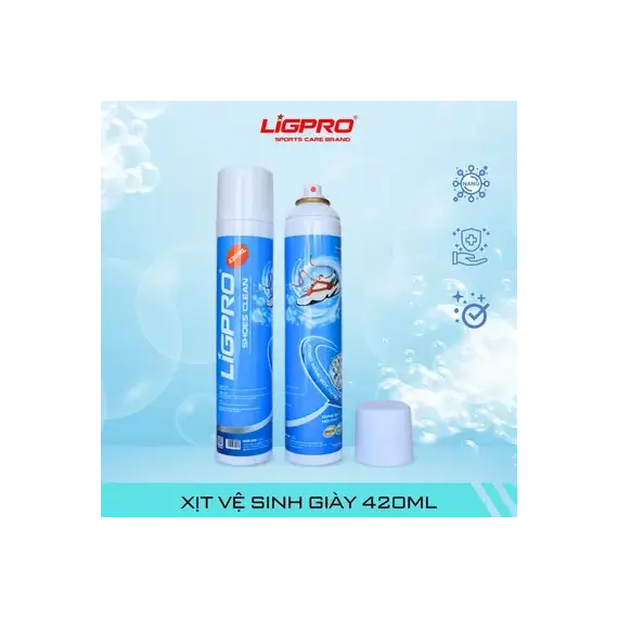 XỊT VỆ SINH GIÀY LIGPRO (CHAI 420ML)