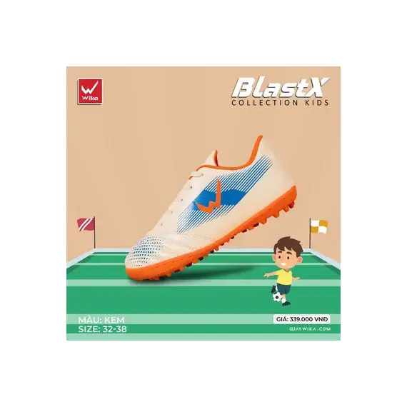 GIÀY WIKA BLASTX TRẺ EM