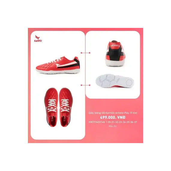 GIÀY KAMITO ARTISTA PLAY TF KID