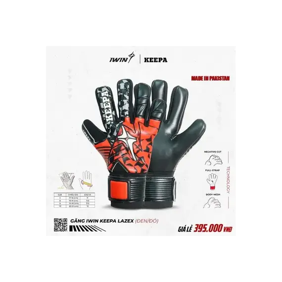 GĂNG TAY THỦ MÔN IWIN KEEPA LAZEX