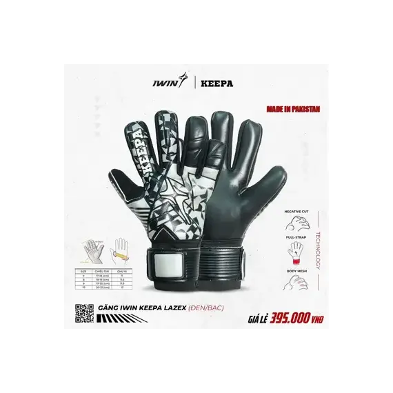 GĂNG TAY THỦ MÔN IWIN KEEPA LAZEX