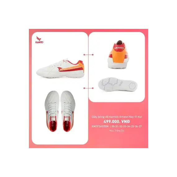 GIÀY KAMITO ARTISTA PLAY TF KID