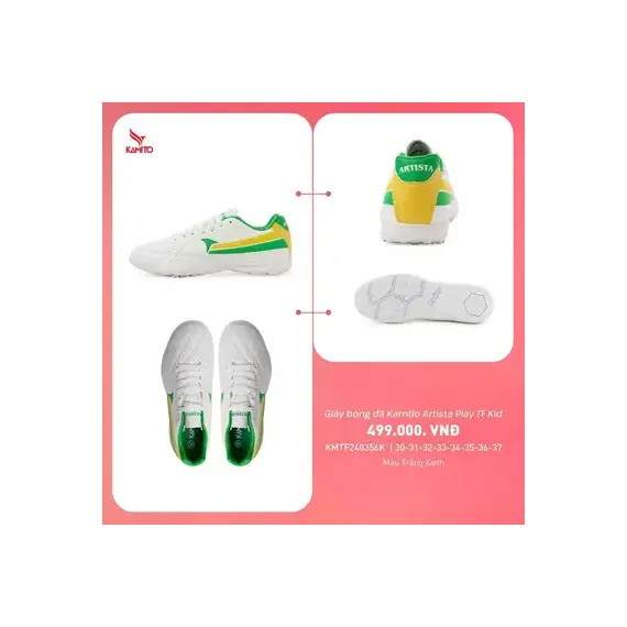 GIÀY KAMITO ARTISTA PLAY TF KID