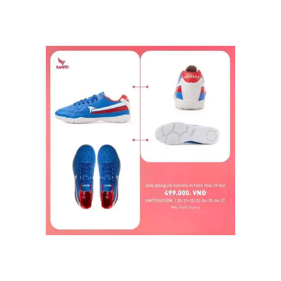 GIÀY KAMITO ARTISTA PLAY TF KID