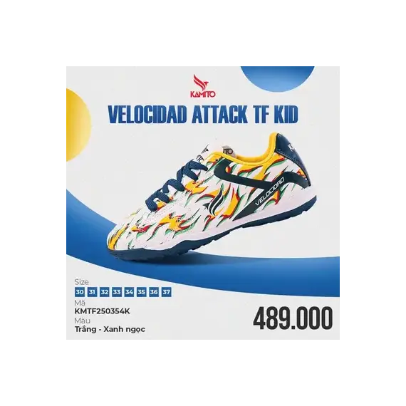GIÀY KAMITO VELOCIDAD ATTACK KID